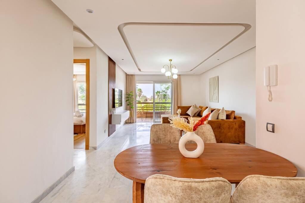 Appartement New! Appt Garden, Piscine & Wifi & Parking Marrakesh
